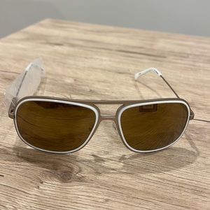 Dragon Alliance Sunglasses. Matte gold/white.